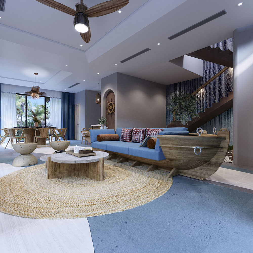 Thiết kế & nội thất The Seahara Mũi Né