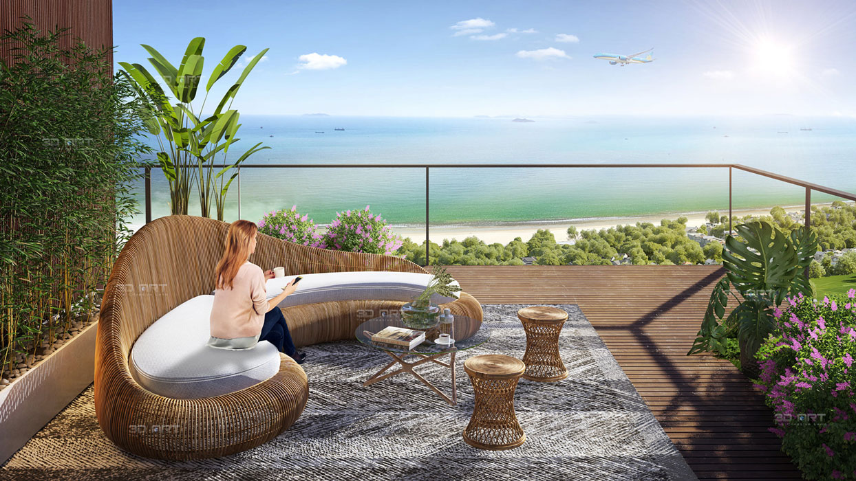 Thiết kế căn hộ The Seahara Mũi Né